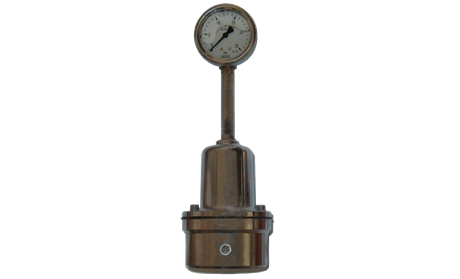 Manual pressure regulator for adhesive application
